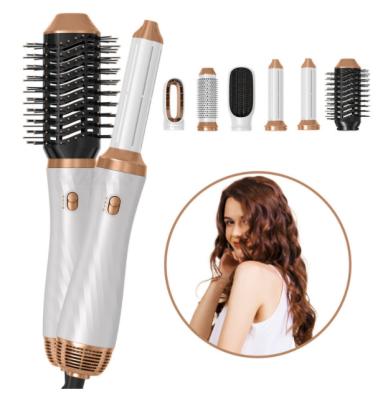 China 7 In 1 Fast Drying Curler Straightener Multi Function Hair Styler White for sale