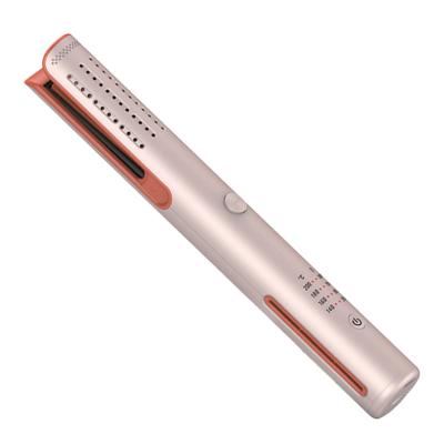 China 2 in 1 Mini 3D Float Panel PTC Heating Technology Small Hair Straightener 18W Wireless for sale