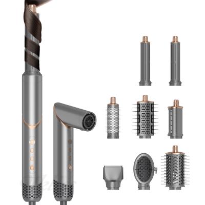 중국 조정 가능한 열 설정과 멀티 노즐 디자인으로 8in1 접는 헤어 드라이어 세트 판매용