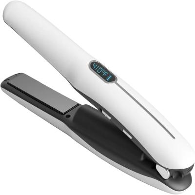 China Rizos Wireless Intelligent Steam Hair Straightener With Oil Professional Flat Iron Hair Straightener for sale