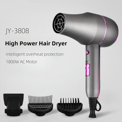 China 1800W AC Motor Hair Dryer For Professional Salon Performance With 2m Power Cord Fast Drying Without Frizz for sale