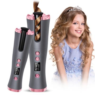 Cina 15W cordless Automatic Hair Curler Portatile Tipo-C ricaricabile riscaldamento rapido Design compatto in vendita