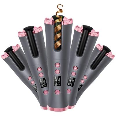 China Mini Portable Curling Iron USB Charging Wireless Design Suitable for Travel and Home Use Wireless Curling Iron for sale