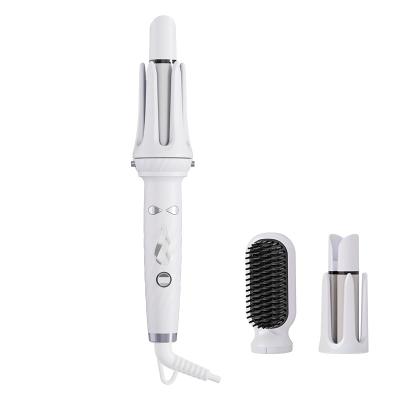 China 35W 3 in 1 Multi Function Automatic Curling Iron Hot comb With Reminder Sound for sale