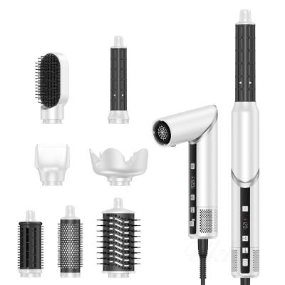 Chine Séchage rapide 8 en 1 séchoir à cheveux professionnel à air chaud brosse à cheveux avec enroulement automatique et câble de puissance 2M 1500W Multi-Styler à vendre