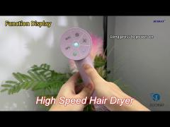 1600w 130000rpm high speed brushless dc motor negative ionic hair dryer