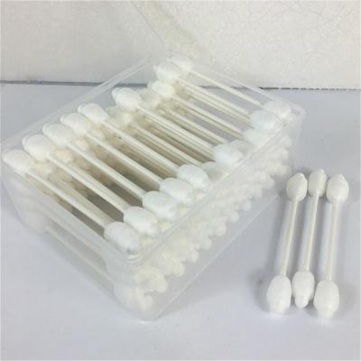 China Makeup Tool Baby Big Head Pure Cotton Bud For Daily Use for sale