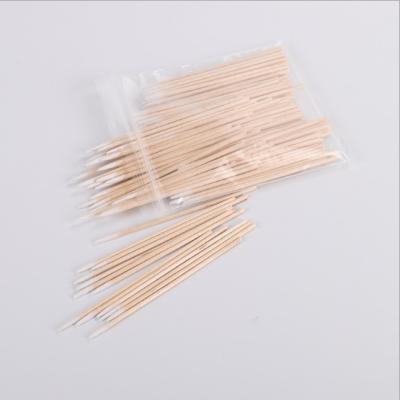 China Eco-friendly Bamboo Wooden Stem Cotton Buds Cotton Swabs For Tattoo for sale