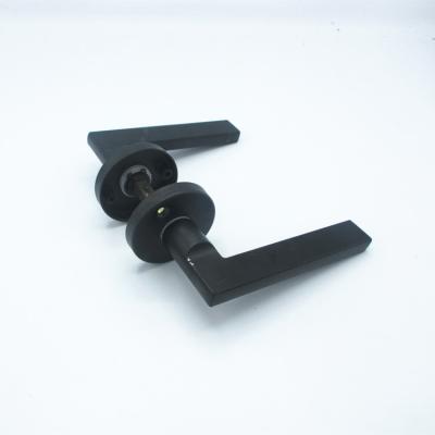 China Zinc zinc design door handle matrerial separate door handle beautiful locks door handles locks for sale