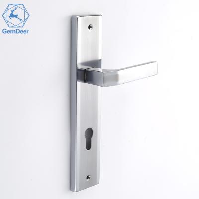 China Aluminum Order Handle Plate 8540 LOCK BODY Aluminum DOOR LOCK CP COLOR BIG SIZE DOOR HANDLE for sale