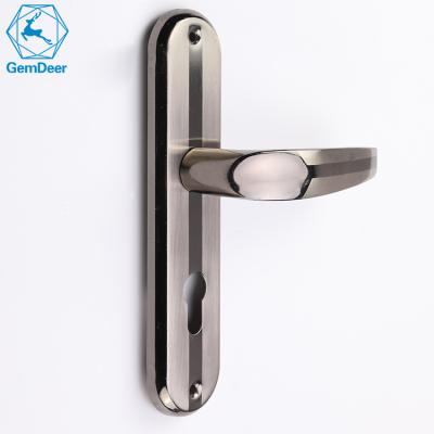 China Aluminum Door Handle Iron Panel Bedroom Design DOOR HANDLE for sale