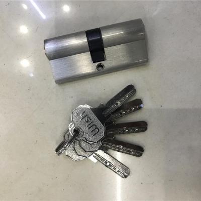 China Wish Brand Custom 70mm Zinc Cylinder 5 Pins Ball Face Lock High Quality Solid Brass Cylinder Iron Wish Brand for sale