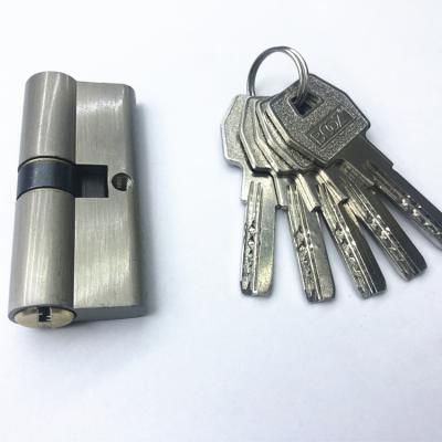 China Zinc 70mm 5 Computer Keys Full Zinc Custom Two Sided Brand Color Box Lock Cylinder for sale