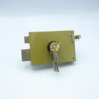 China Luxury Wholesale Brass Cylinder Cheap Price Rim Lock Good Quality Normal Keys Locks for sale