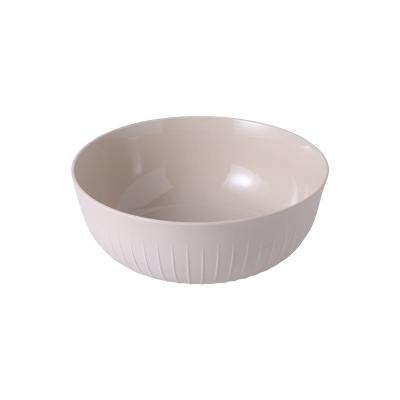 China Sustainable Restaurant Dinnerware Nordic Ceramic Plates Tableware Embossed Stripes Plates Bowl Beige Green for sale