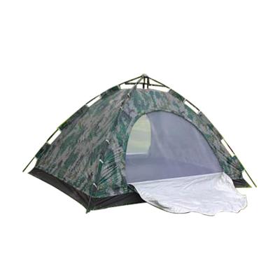 China Camouflage Game Tents Mountaineering Camping Tent / Outdoor Field With Inflatable Pillow for sale