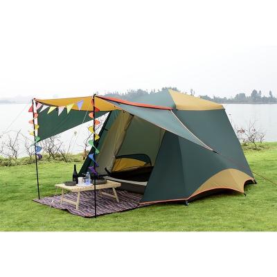 China ACOME Beach Tent Suppliers Tents Wholesale Diagonal Tying Type Gazebo Camping Hiking Family Tent for sale