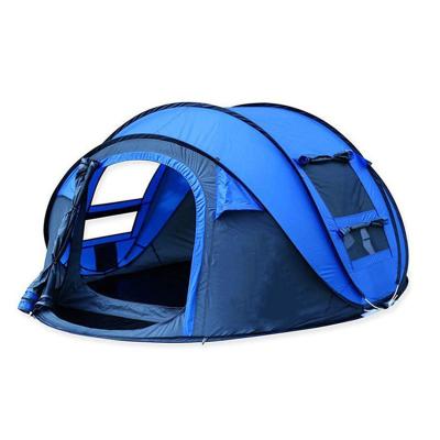 China Camouflage/Outdoor Field Survival Single Layer Waterproof 3-4person Camping Tent for sale