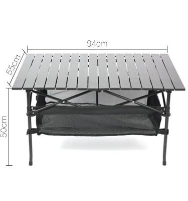 China Acome Easy Carry OEM Custom BBQ Picnic Small & Large Beach Camping Portable Aluminum Folding Table for sale