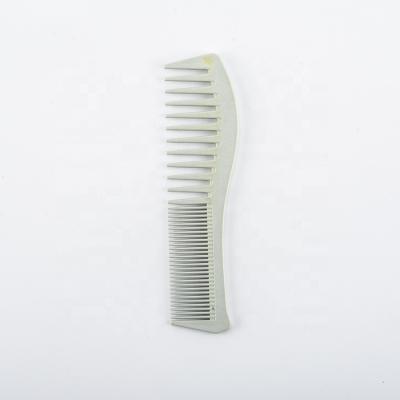 China Flat Comb Curved Hair Comb Wide Flat Comb Personal Care Household Tooth Comb Factory Degradable Material for sale