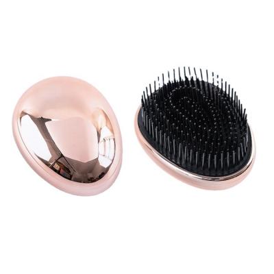 China Wholesale Waterproof Salon Hairdressing Hair Extension Comb ABS Hair Detangler Tangle Knot Bristle Hair Detangling Brush for sale