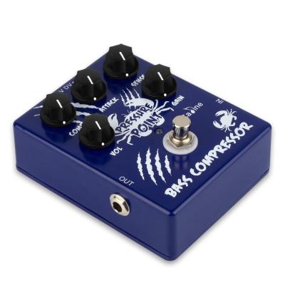 China Portable Optical Point Bass Compressor Guitar Effect Pedal Compressor Guitar Effect Pressure Pedal for sale