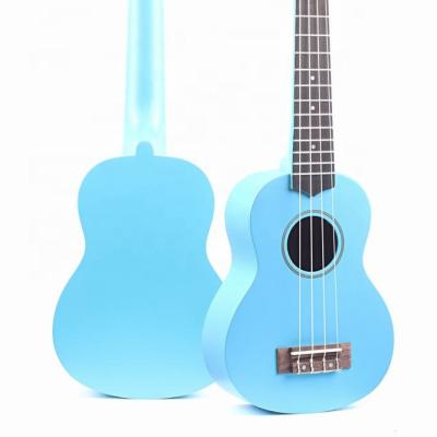 China Other 21 inch colorful soprano ukulele from basswood and rosewood OEM customer logo factory manufacture for sale