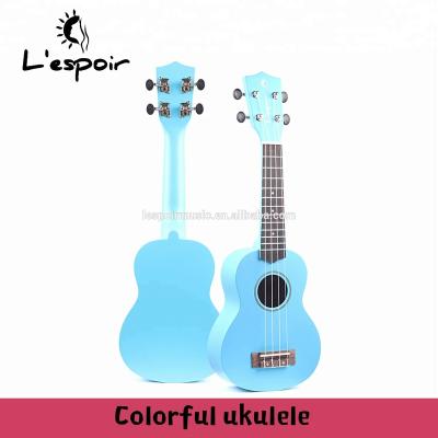 China Other 21 inch soprano ukulele from basswood OEM customer logo factory manufacture for sale