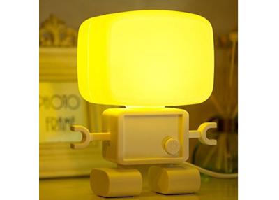 China Slimme Decoratieve Geleide de Nachtlichten van de babyslaapkamer, Leuke Robot Correcte LEIDENE Bureauschemerlamp Te koop