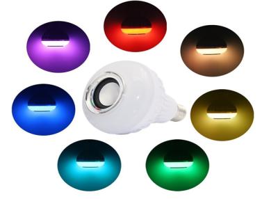 China Radio audio colorida de la bombilla de la música de Dimmable Bluetooth para el hogar en venta