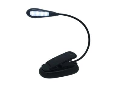 China Adjustable Neck Rechargeable Led Clip On Book Light with Micro USB Cable for sale