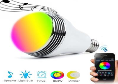 Cina Lampadina di musica di Dimmable Smart 6W RGB Bluetooth per i dispositivi di sistema dell'IOS di Android in vendita