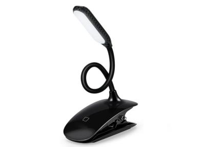 China Eye Protection Clip On Led Reading Light 3 Levels Brightness With USB Rechargeable Battery for sale