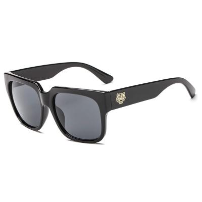 China Fashion Sunglasses Black Gold Tiger Cool Fashion Sun Glasses Rectangle Sunglasses for sale