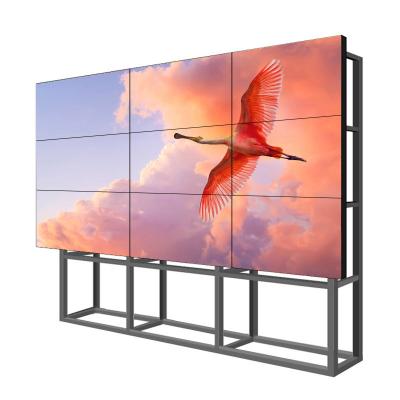 China 46 inch screen 400 nits splice 49 inch lcd multi screen 3x3 display lcd video wall display for sale