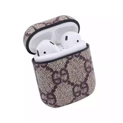 China Hot Selling Iphone Air Pods 2019 Earhooks Earphone Charging Cover For Apple Air Pods Leather Leather Case for sale