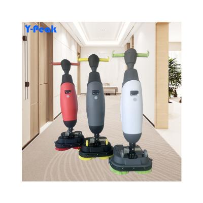 China Hotels Hand Push Mini Type Automatic Floor Cleaning Machine Commercial Floor washing Machine floor Scrubber for sale