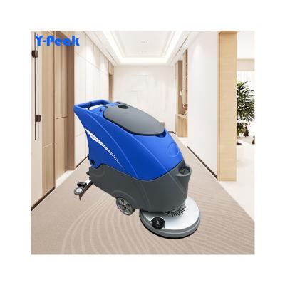 China Hotels hot selling cheap price walk behind electric power floor cleaning machine floor scrubber for sale