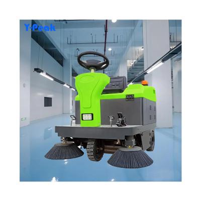 China Hotels High Quality Factory Industrial Floor Cleaning Machine Electric Road Sweeper Vacuum Street Sweeper for sale