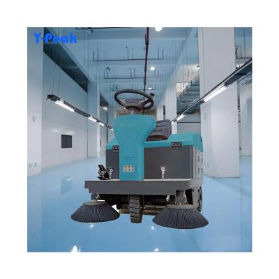 China Hotels Best Selling Product 2024 Electric Floor Sweeper Floor Sweeper Machine Road Street Sweeper for sale