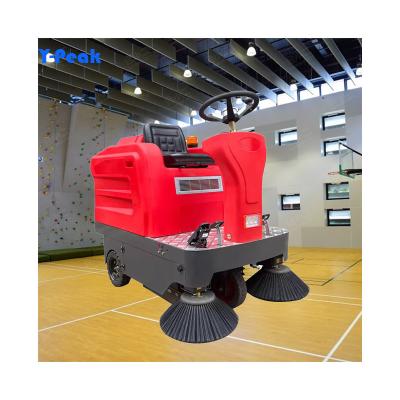 China Hotels Hot Sale Commercial Industrial Ride-On Street Sweeper Electric Road Floor Sweeper Cleaning Machine for sale