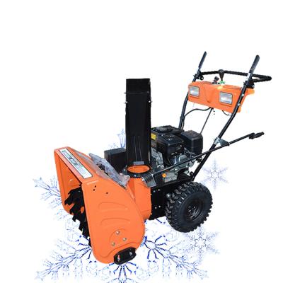 China Hotels High Quality Walk-Behind Small Snow Sweeper Plough Blower Machine for Farm & Hotel Use Cheap Small Snow Cleaning Tool for sale