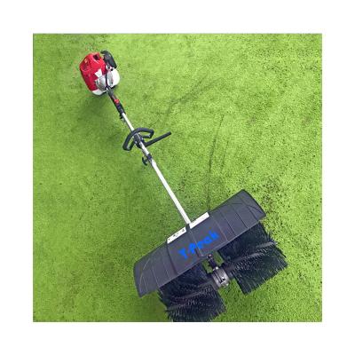 China Hotels High Quality Steel Garden Grass Leaf Sweeper Powered Push Broom 42