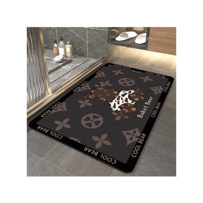 China China Manufacture Sustainable Quality Super Absorbent Foldable Bath Mat For Sale for sale