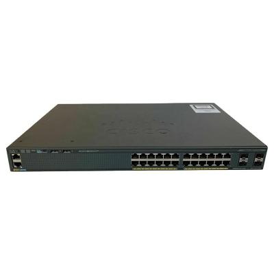 China POE LAN Left Optic Switch 2960x-24ps-l POE Fiber Base WS-C2960X-24PS-L 2960x 24 for sale