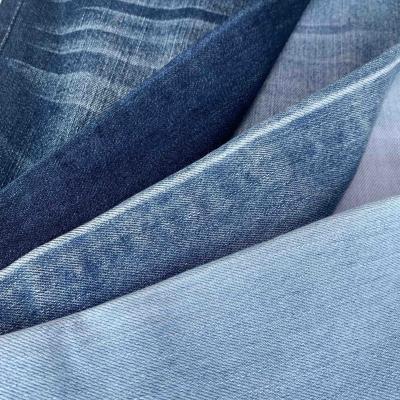 China Blue 10.5oz Tear-resistant 100% Cotton Blue Hoop All Cotton Denim Fabric, Fabric For Denim for sale