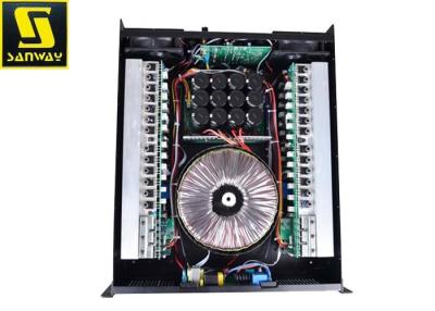 중국 2개의 채널 오디오 시스템 증폭기 변압기 증폭기 9000 와트 판매용