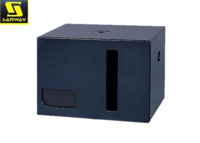 Chine Le grand Subwoofer stéréo à la maison bas des haut-parleurs 41Kg de woofer avec le renfoncement portent des poignées à vendre