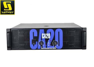 China 2700 perno del amplificador 3 del sistema PA del vatio - los conectores de entrada 2 de XLR canalizan el amperio para el club de la música en venta