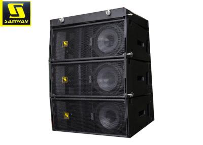 China 8 inch Compact 3-way Line Array Speaker for Concert Stage Sound Equipment for sale